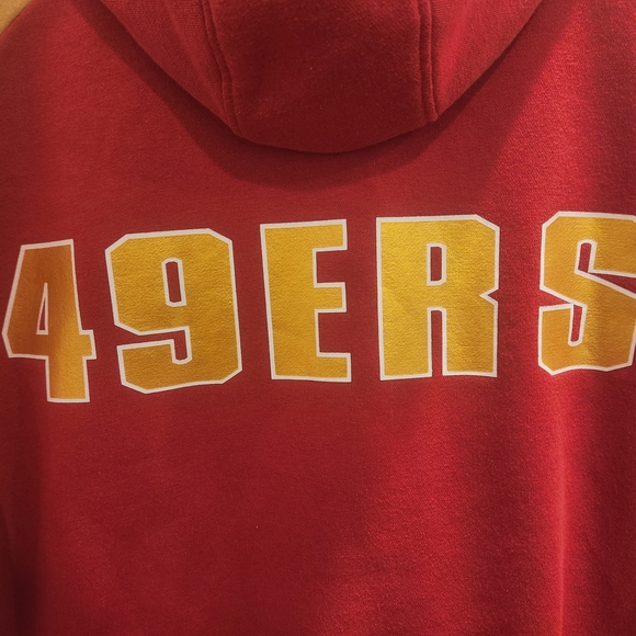 NFL San Francisco 49ers Two-Tone Pullover Sweatshirt - Picture 5 of 5
